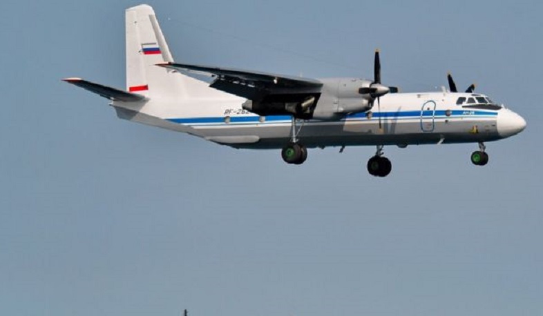 Russian An-26 plane crashed at sea