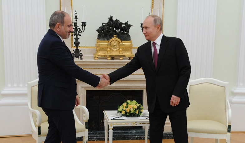 Nikol Pashinyan will pay a working visit to Russia: meeting with Vladimir Putin is planned