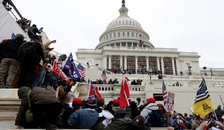 Ավելի քան 535 ամերիկացի է մեղադրվել հունվարի 6-ին Կապիտոլիումի վրա հարձակման համար