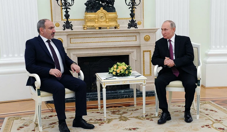 В Москве стартовала встреча Владимира Путина с Николом Пашиняном