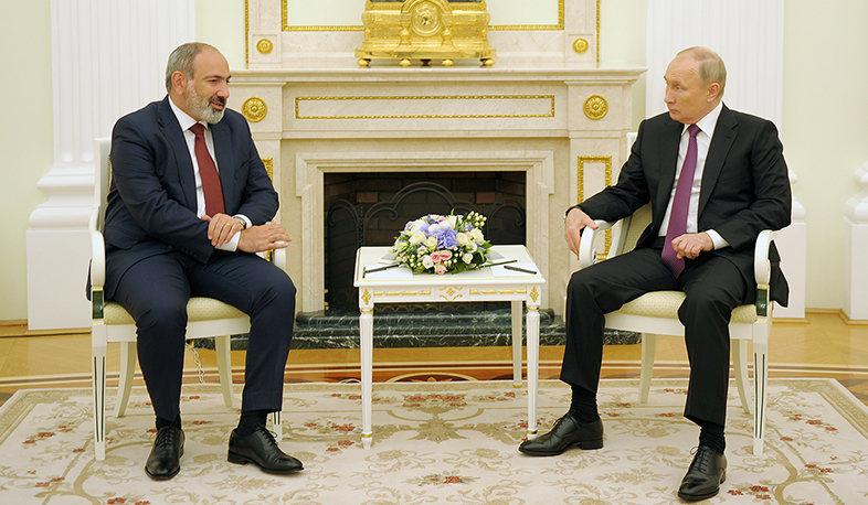 Development of Armenian-Russian relations; Nagorno-Karabakh; Situation on Armenian-Azerbaijani border; Repatriation of POWs: Nikol Pashinyan, Vladimir Putin meet in the Kremlin