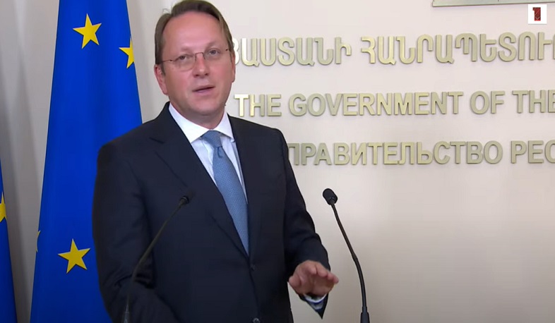 Ողջունում եմ Հայաստանում ազատ, արդար ընտրությունները. եվրահանձնակատար Օլիվեր Վարհեի