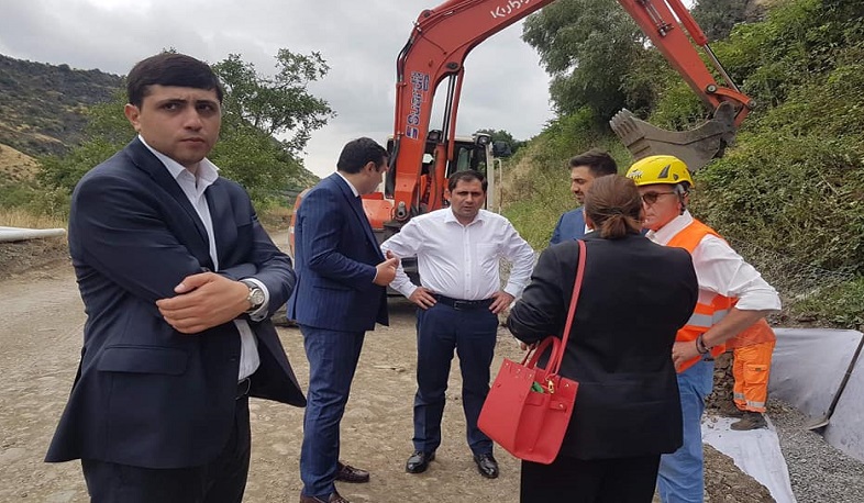 Սուրեն Պապիկյանն այցելել է Վանաձոր-Ալավերդի-Վրաստանի սահման միջպետական նշանակության ճանապարհ