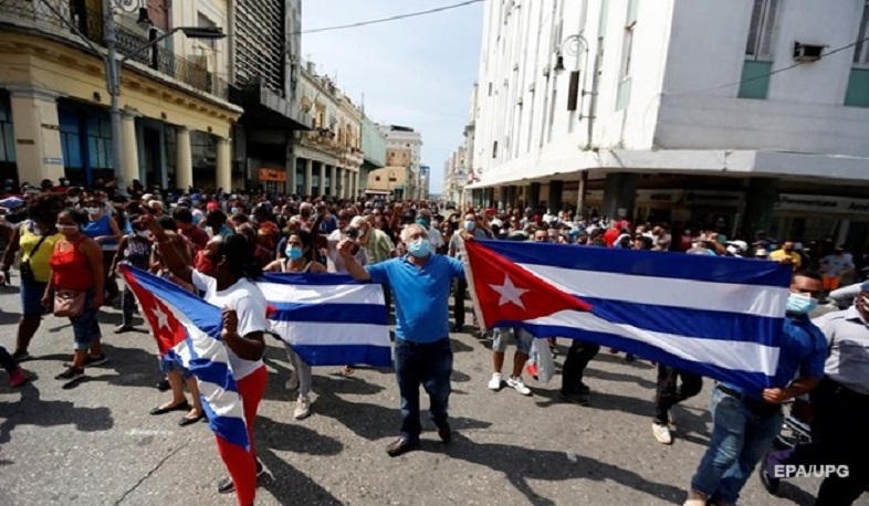 На Кубе прошли массовые антиправительственные акции
