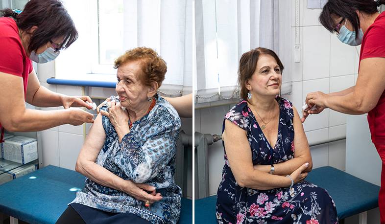 Եղիշե Չարենցի դուստրը և թոռնուհին պատվաստվեցին COVID-19-ի դեմ