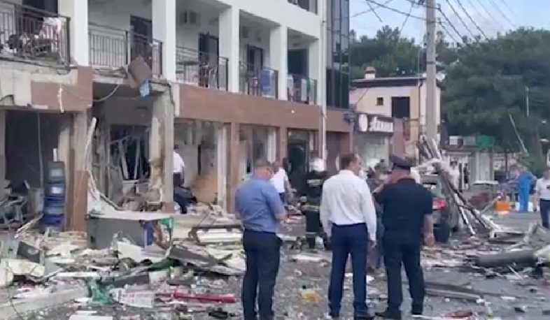 One person died in a gas explosion at a hotel in Gelendzhik