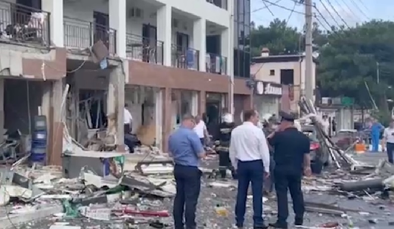 One person died in a gas explosion at a hotel in Gelendzhik