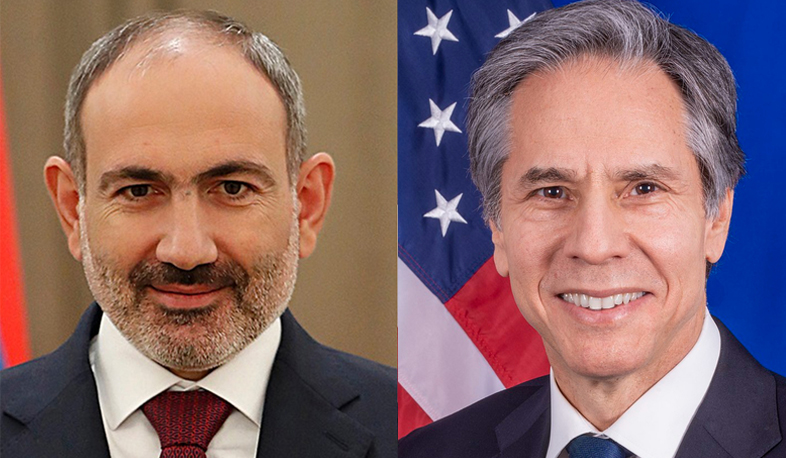 Nikol Paşinyanla Entoni Blinken arasında telefon danışığı olub