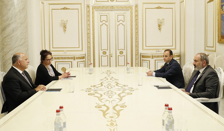 Նիկոլ Փաշինյանն ընդունել է Ամերիկայի հայկական համագումարի հոգաբարձուների խորհրդի համանախագահ Էնթոնի Բարսամյանին