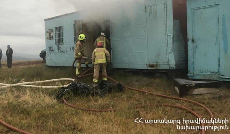 Հրդեհ՝ Լեռնանիստ գյուղում. տուժածներ չկան