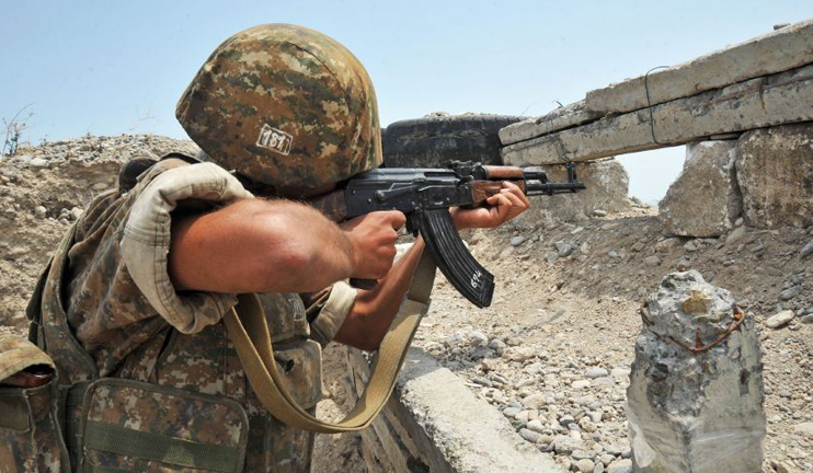 The situation along the entire contact line of NKR-Azerbaijani opposing forces remains tensed