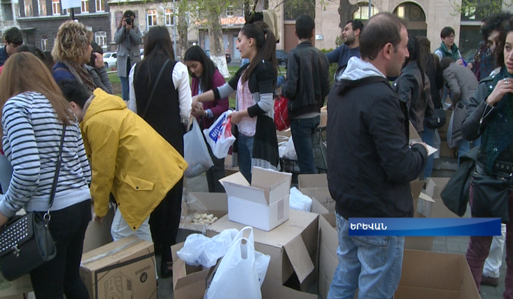 Օգնություն սահմանը պահող զինվորին ու Արցախին