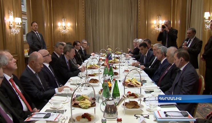 ՀՀ Նախագահի այցը ԳԴՀ ավարտվեց երկրի առաջատար գործարարների հետ հանդիպումով