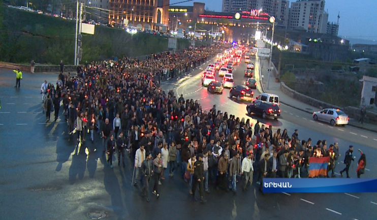 Լռության երթ դեպի Եռաբլուր