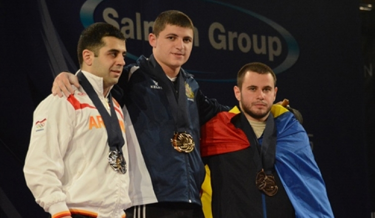 European Weightlifting Championship: Armenia holds gold and silver medals