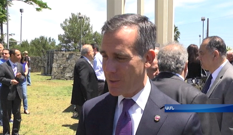 Նրանք, ովքեր ժխտում են Հայոց Ցեղասպանությունը, մենք նրանց ասում ենք՝ դուք ստում եք,- Լոս Անջելեսի քաղաքապետը