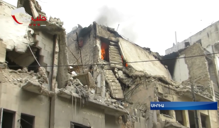 Another Aleppo  hospital hit by a missile