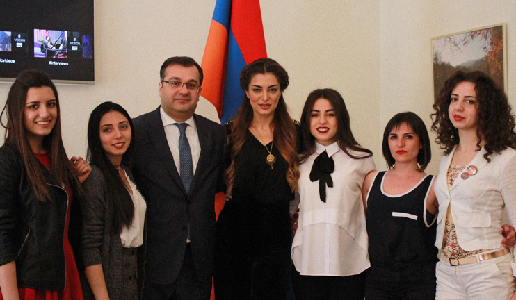 Armenian delegation to Eurovision 2016 was hosted by the Embassy of Armenia in Sweden