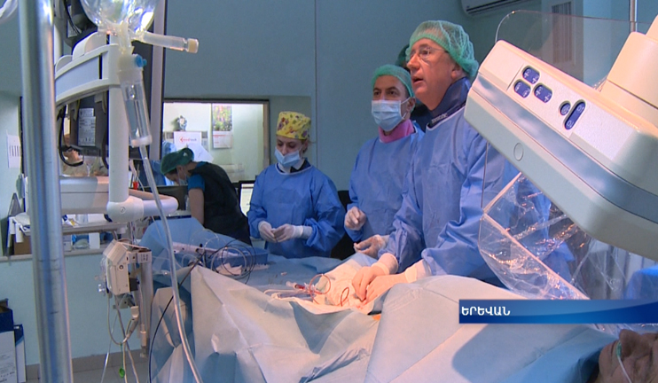 Dilation of blood vessels without an open surgery already available in Armenia