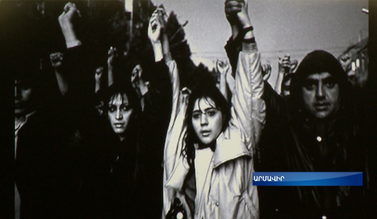 Earthquake, Artsakh movement, declaration of independence - Ruben Mangasaryan's  photo exhibition