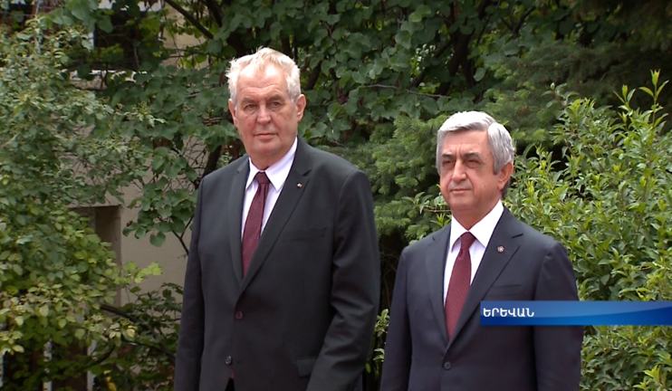 Միլոշ Զեմանը խոստանում է անել հնարավորը, որ Չեխիան պաշտոնապես ճանաչի Հայոց ցեղասպանությունը