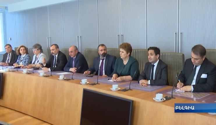 Ֆլամանական խորհրդարանը հյուրընկալել է ԼՂՀ նախագահի պատվիրակությանը