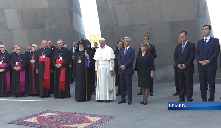 Հռոմի Ֆրանցիսկոս Պապը այցելել է Ծիծեռանակաբերդ