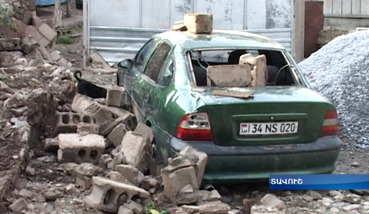 Հեղեղումներ Տավուշի մարզում