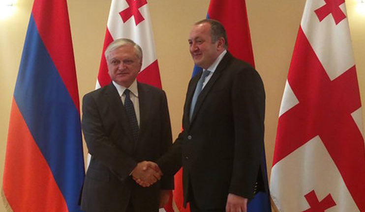 Eduard Nalbandyan met with Georgian President