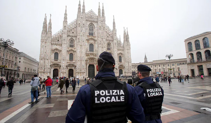 Robbery Italian way: Milan bank robbed in broad daylight