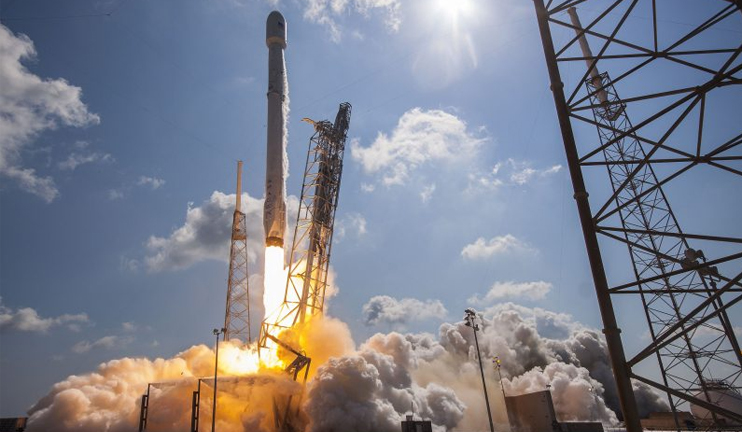 Space X Falcon 9 rocked has exploded