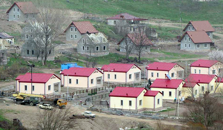 Ariavan - modern settlement in the south of Artsakh