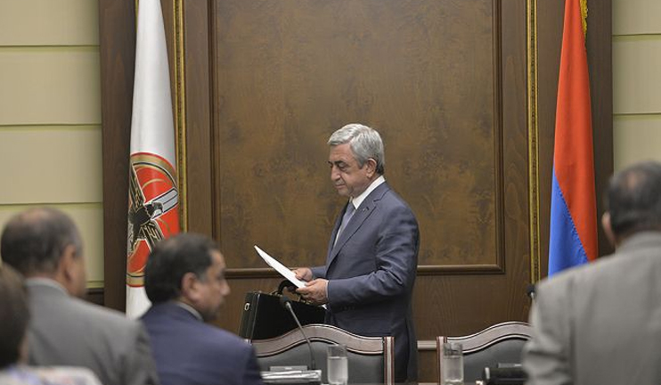 Serzh Sargsyan: We have the potential needed to solve historically arising issues