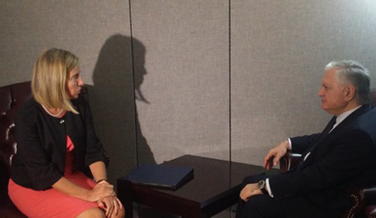 Mogherini - Nalbandyan meeting in New York
