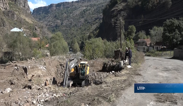 Reconstruction of highways and tunnels in Lori region