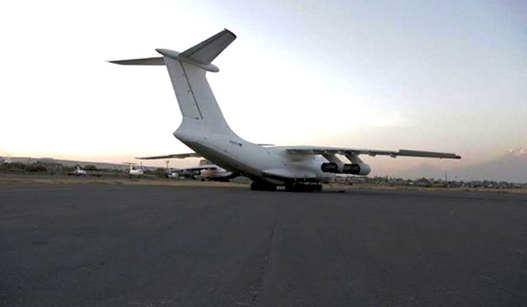 Another airplane carrying humanitarian aid to Syria departed from Armenia