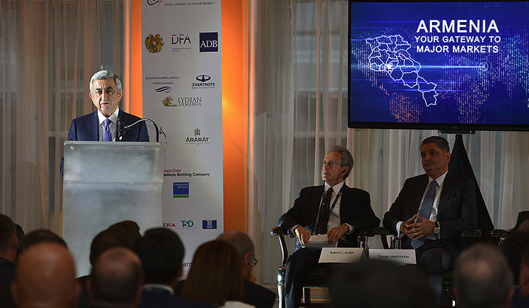 Serzh Sargsyan participated in “Armenia: Investment Forum-2016