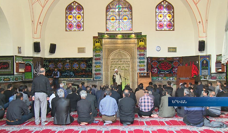 Shia Muslims mark commemoration of Ashura in Yerevan