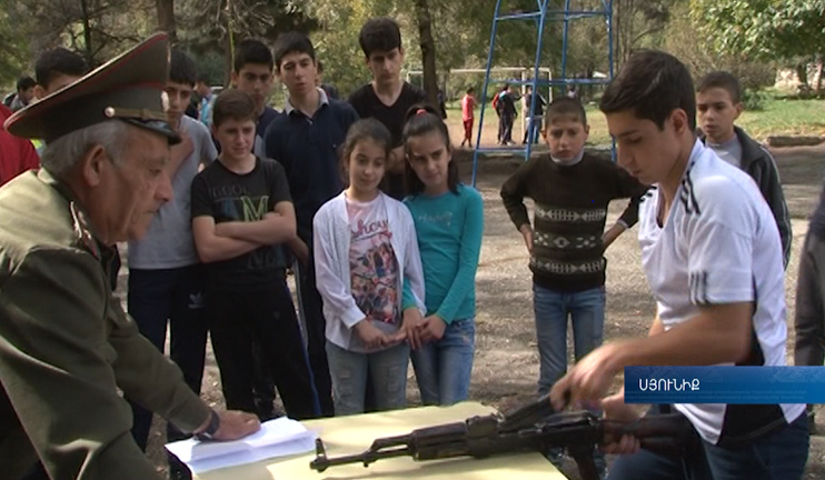 Military games for the 25-year-old Armenian independence generation