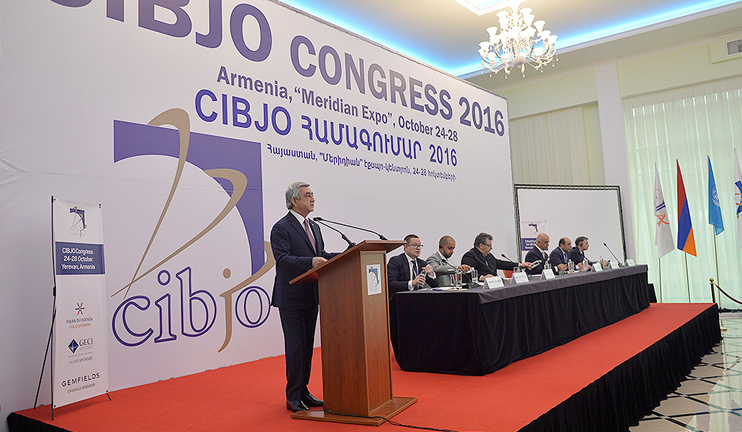 The World Jewelry Confederation - CIBJO congress kicked off in Yerevan