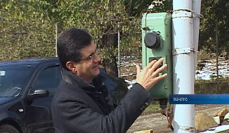 Berdavan community lighting system restored within the framework of 