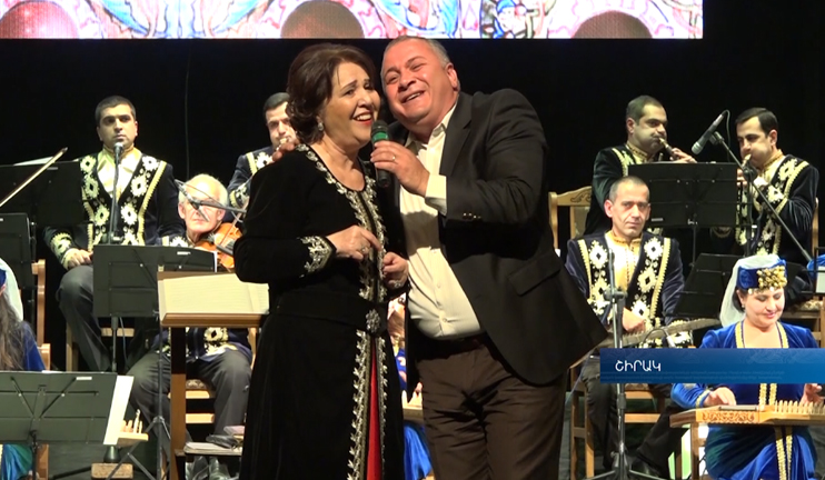Gyumri State Orchestra of Folk Instruments hold a concert on the 90th anniversary of composer Kh. Avetisyan