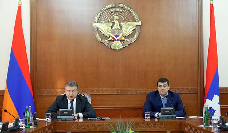 Կարեն Կարապետյանի այցը Արցախ