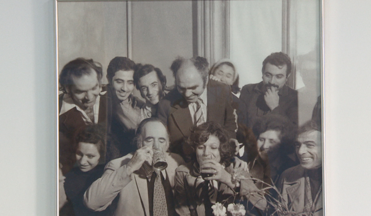 The story of one photo: Saroyan's visit to Public TV