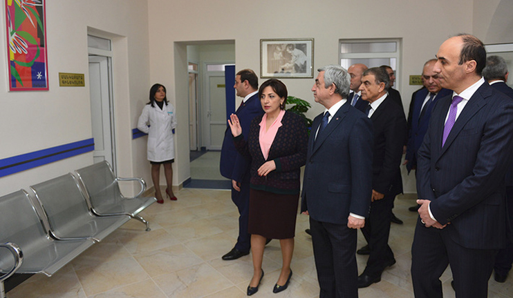 Polyclinic named after Yesayan reopens in Kanaker-Zeytun district