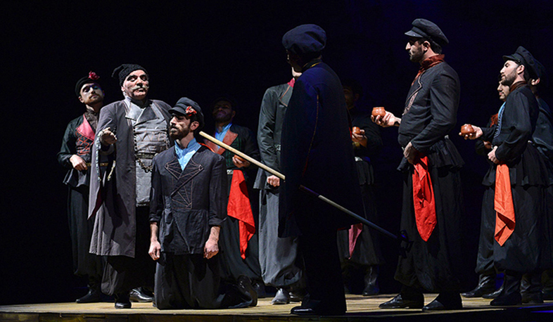 Technically equipped Sundukyan theatre reopened with Pepo being staged