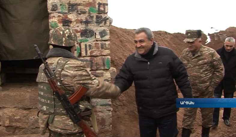 Վերահսկիչ պալատի անձնակազմն այցելել է արցախյան սահմանագիծ