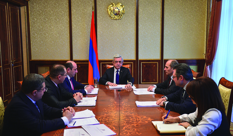 Նախագահը կոչ է անում ակտիվացնել միջազգային կապիտալը Հայաստանի տնտեսությունում