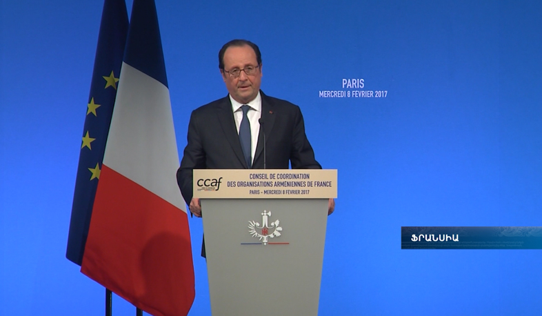 Hollande: NKR settlement to be based on self-determination right