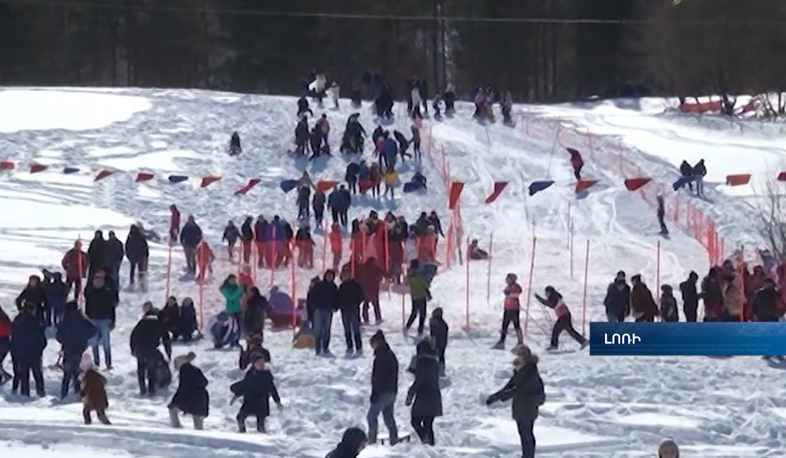 Winter Lori sport festival held for the 47th time on Tezh mountain valley